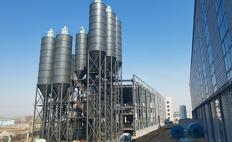 北京北鵬建材年產(chǎn)30萬噸干混砂漿站